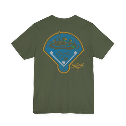 Ducks On The Pond Baseball T-Shirt