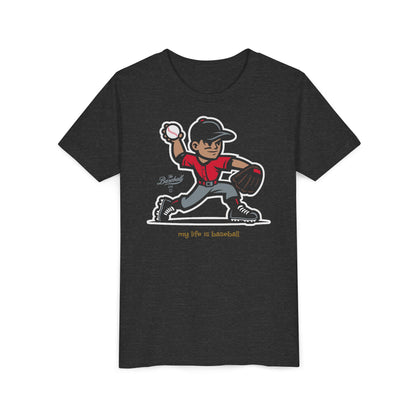 Youth My Life is Baseball T-Shirt