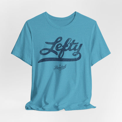 Lefty Baseball T-Shirt - Navy Print