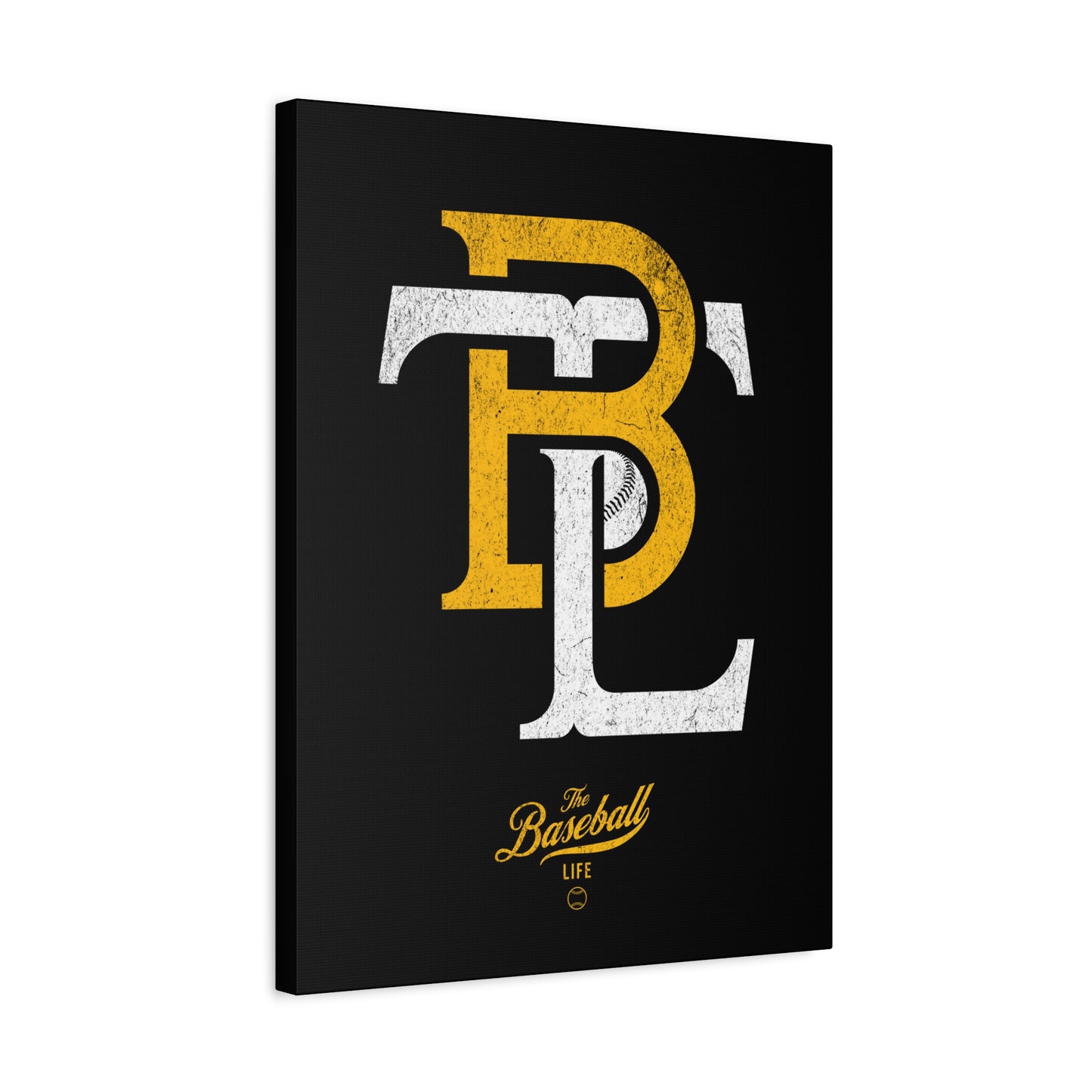 TBL Insignia Wall Art Canvas_Black