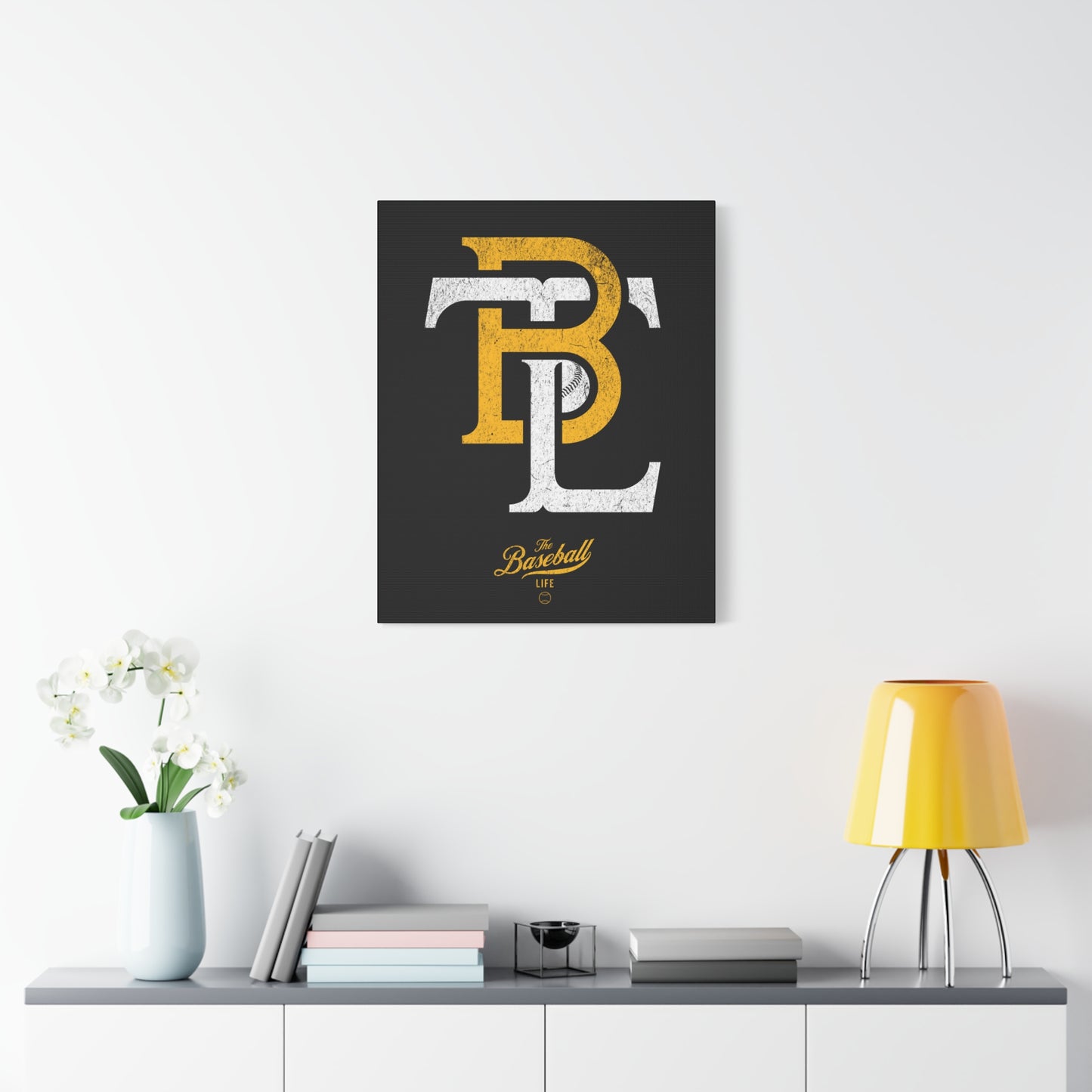 TBL Insignia Wall Art Canvas_Black