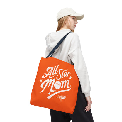 All-Star Mom Tote Bag_Orange