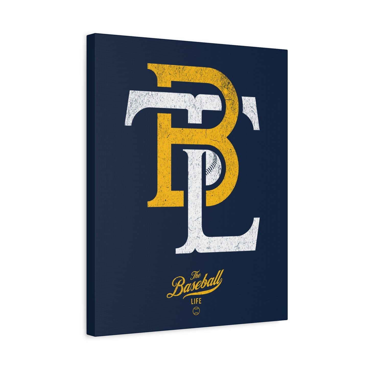 TBL Insignia Wall Art Canvas_Navy