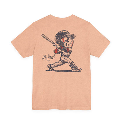 Mr. Baseball Mascot Home Run T-Shirt
