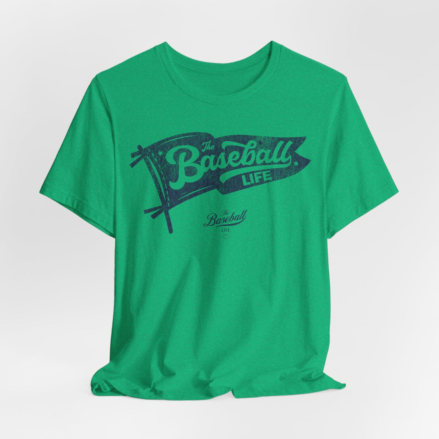 Baseball Pennant T-Shirt - Navy Print