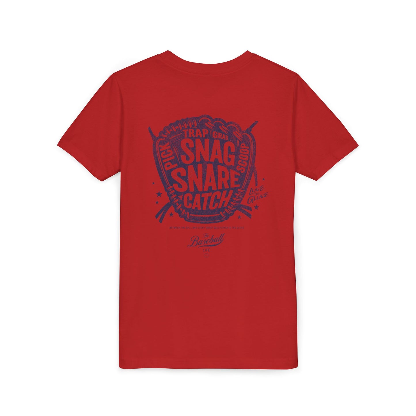 Youth The Baseball Life Glovework T-Shirt