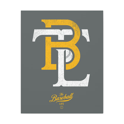TBL Insignia Wall Art Canvas_Gray