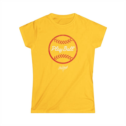 Women's Play Ball Iconic Baseball T-Shirt