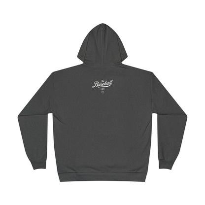 The Baseball Life Hoodie w/Grommets_White Print