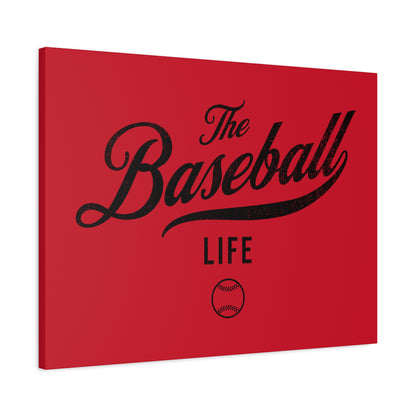 Wall Art Canvas_Red w Black