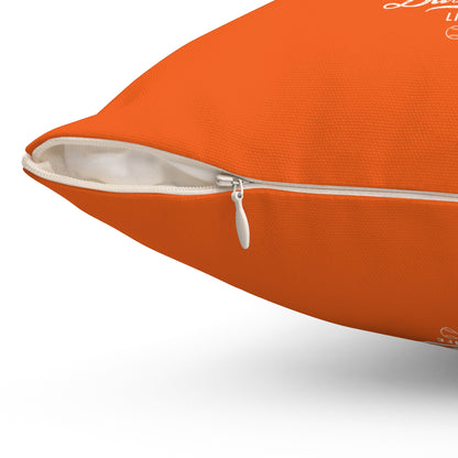 Accent Pillow_Play Ball Graphic Baseball_Orange