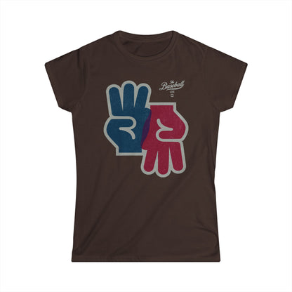 3 Up 3 Down Women's Baseball T-Shirt