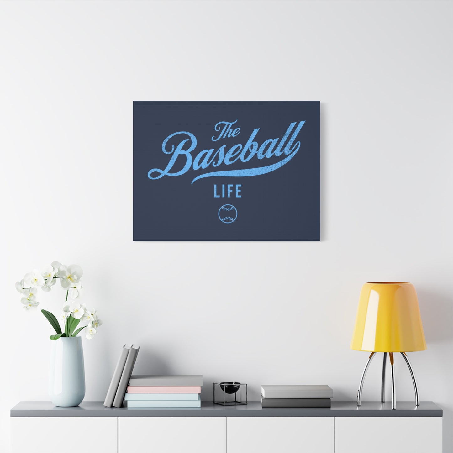Wall Art Canvas_Navy w Carolina Blue
