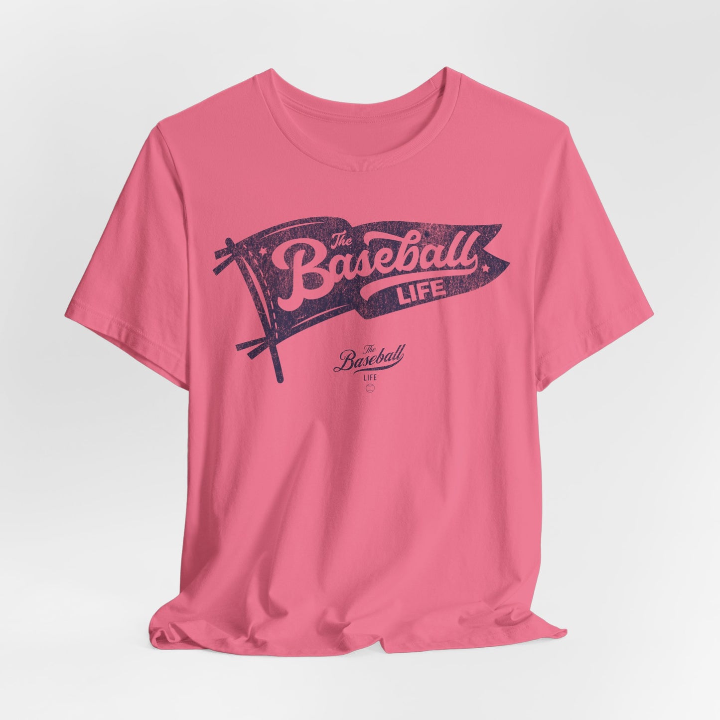 Classic Pennant_Navy Print T-Shirt