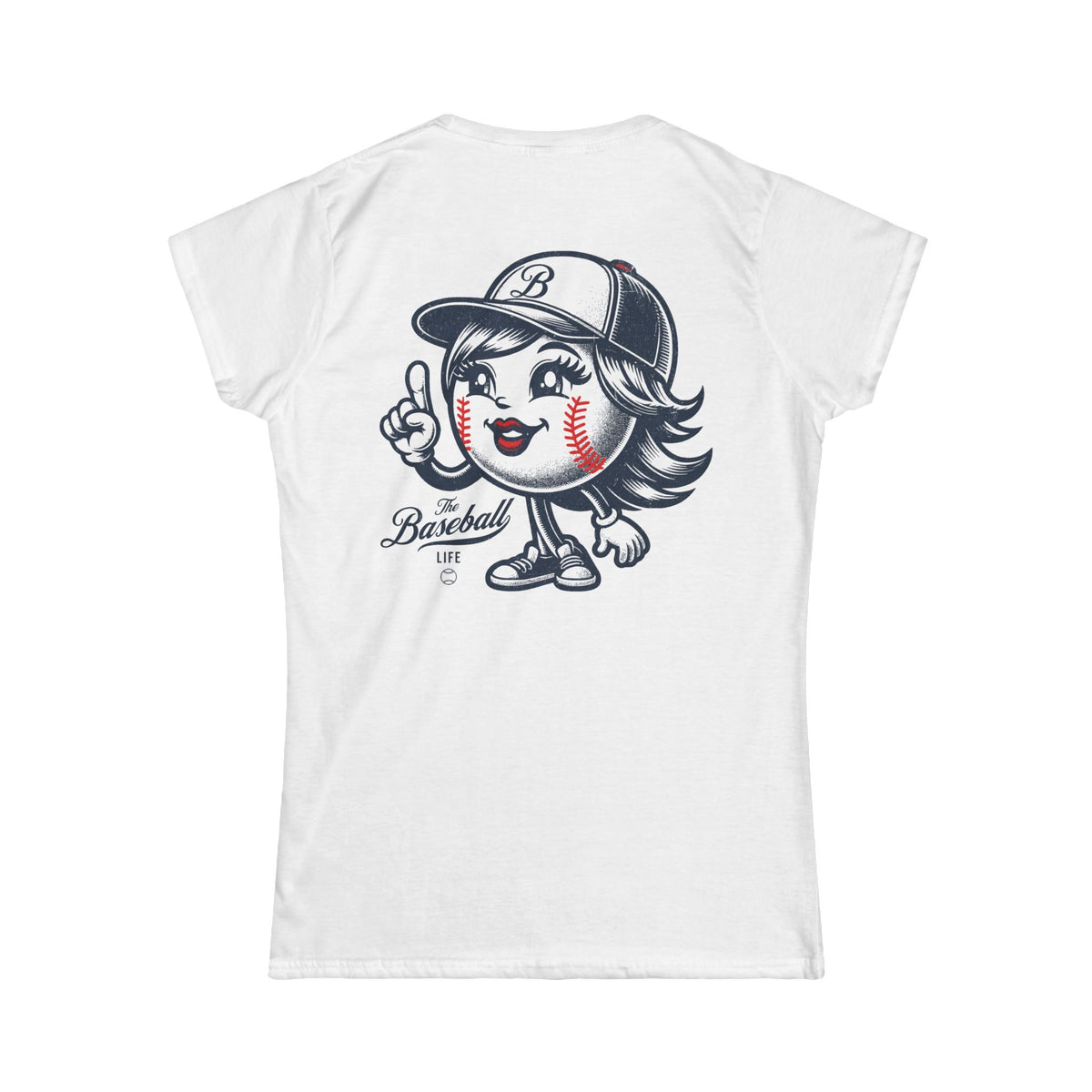 Miss Baseball Mascot Women's T-Shirt