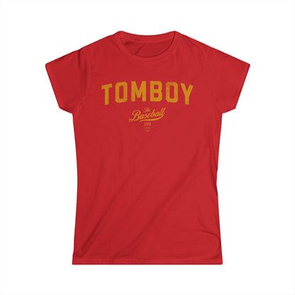 Women's Tomboy Baseball T-Shirt