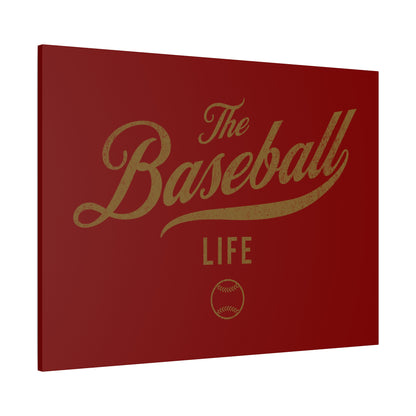 Wall Art Canvas_Maroon w Old Gold