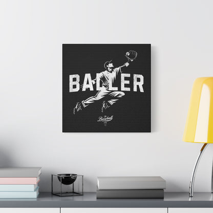 Baller Wall Art Canvas_Black