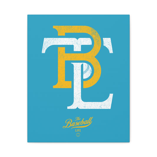 TBL Insignia Wall Art Canvas_Turquoise