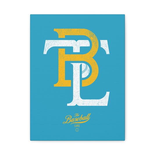 TBL Insignia Wall Art Canvas_Turquoise