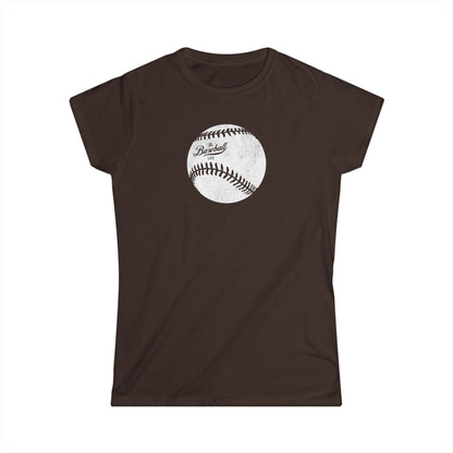 Women's Weathered Baseball T-Shirt