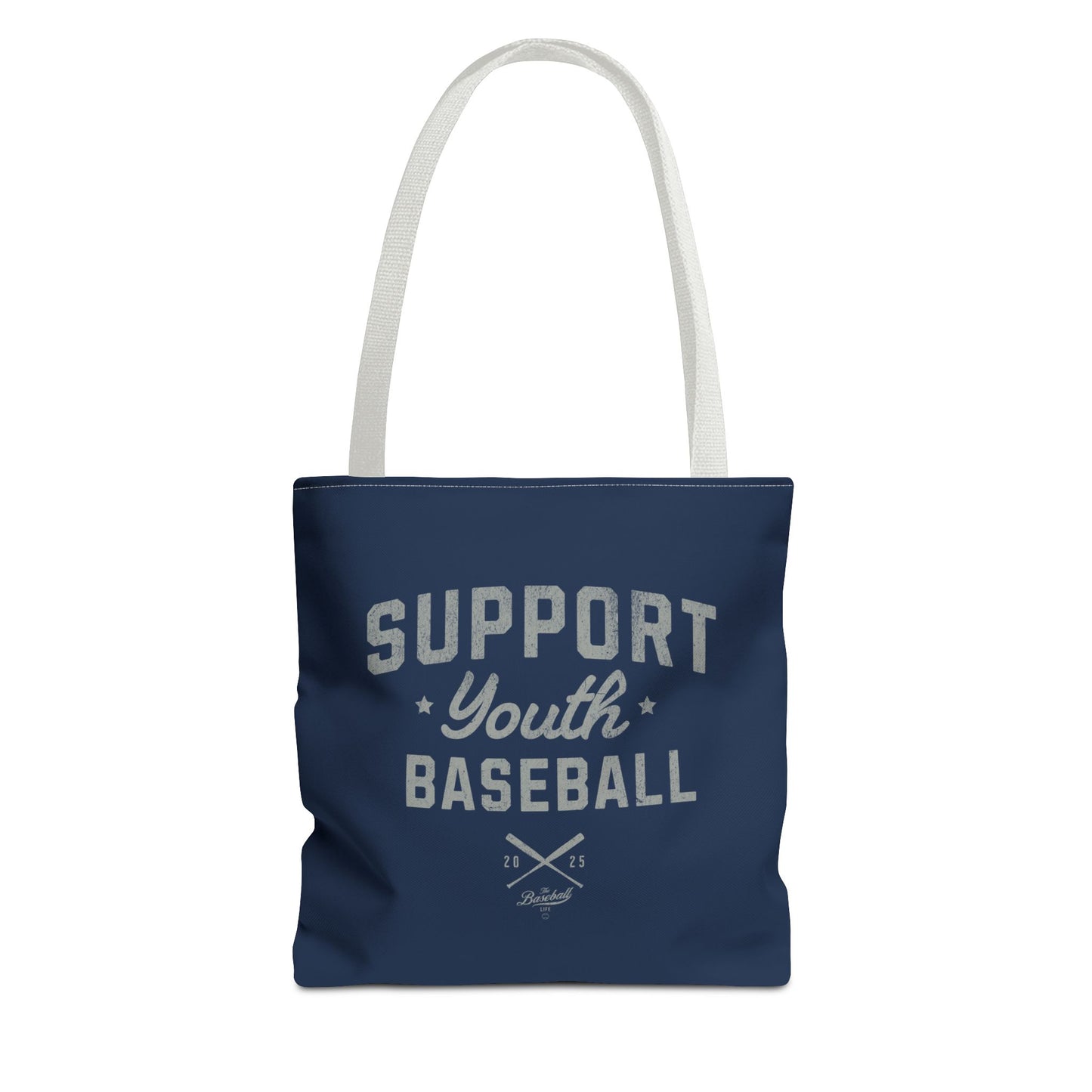 Support Youth Baseball Tote Bag_Navy