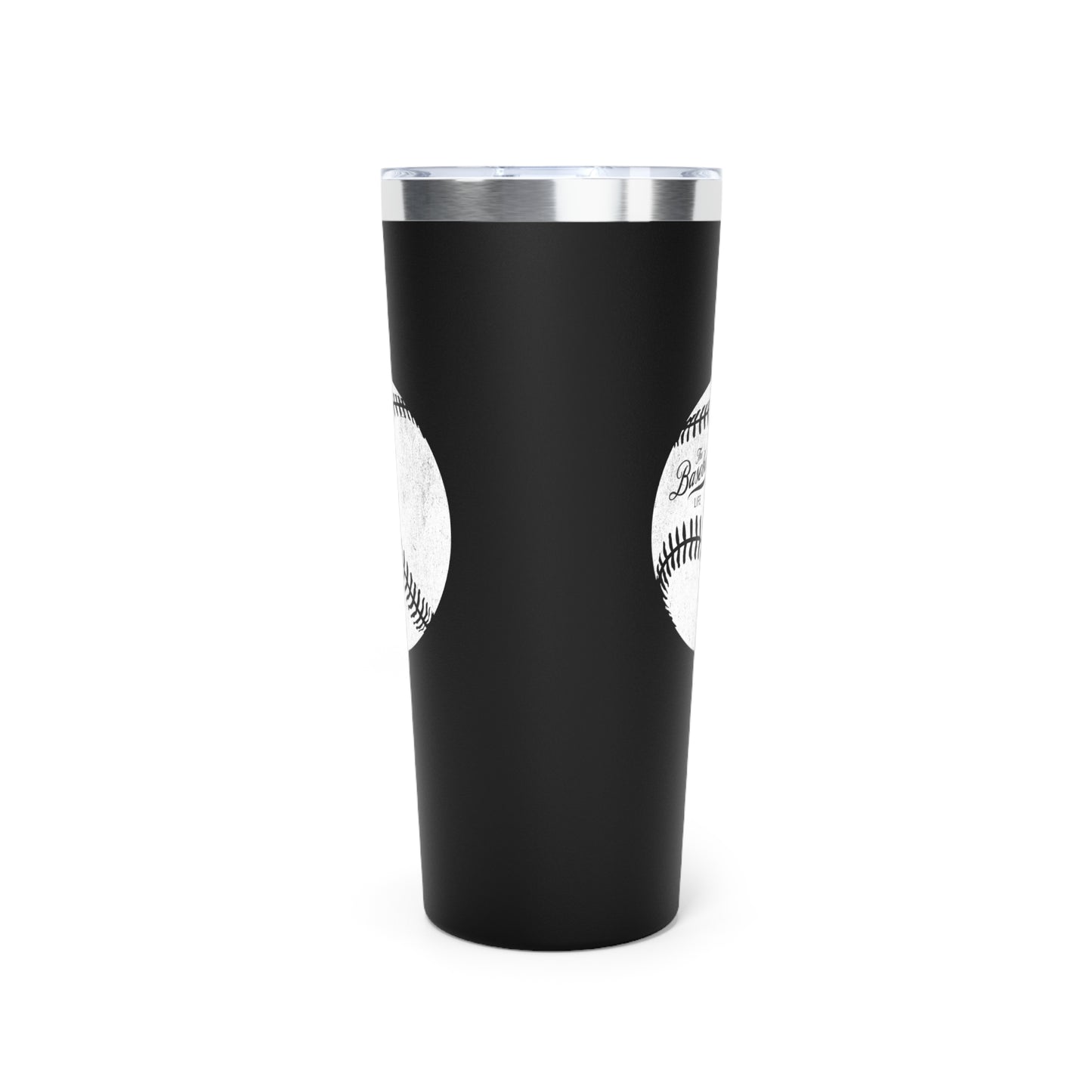 22oz Insulated Travel Tumbler_Weathered Baseball