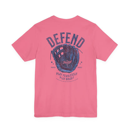 Defend Baseball Glove T-Shirt