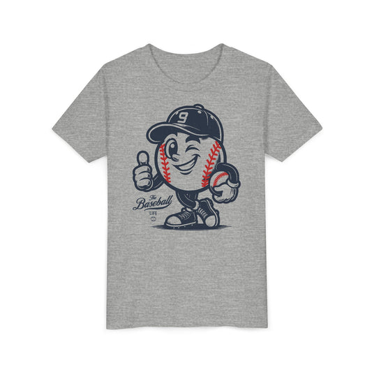 Youth Original Mr. Baseball Mascot T-Shirt