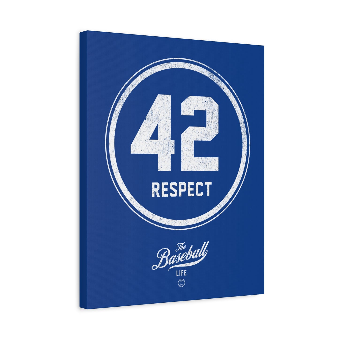 42 RESPECT_Jackie Robinson Tribute Wall Art Canvas