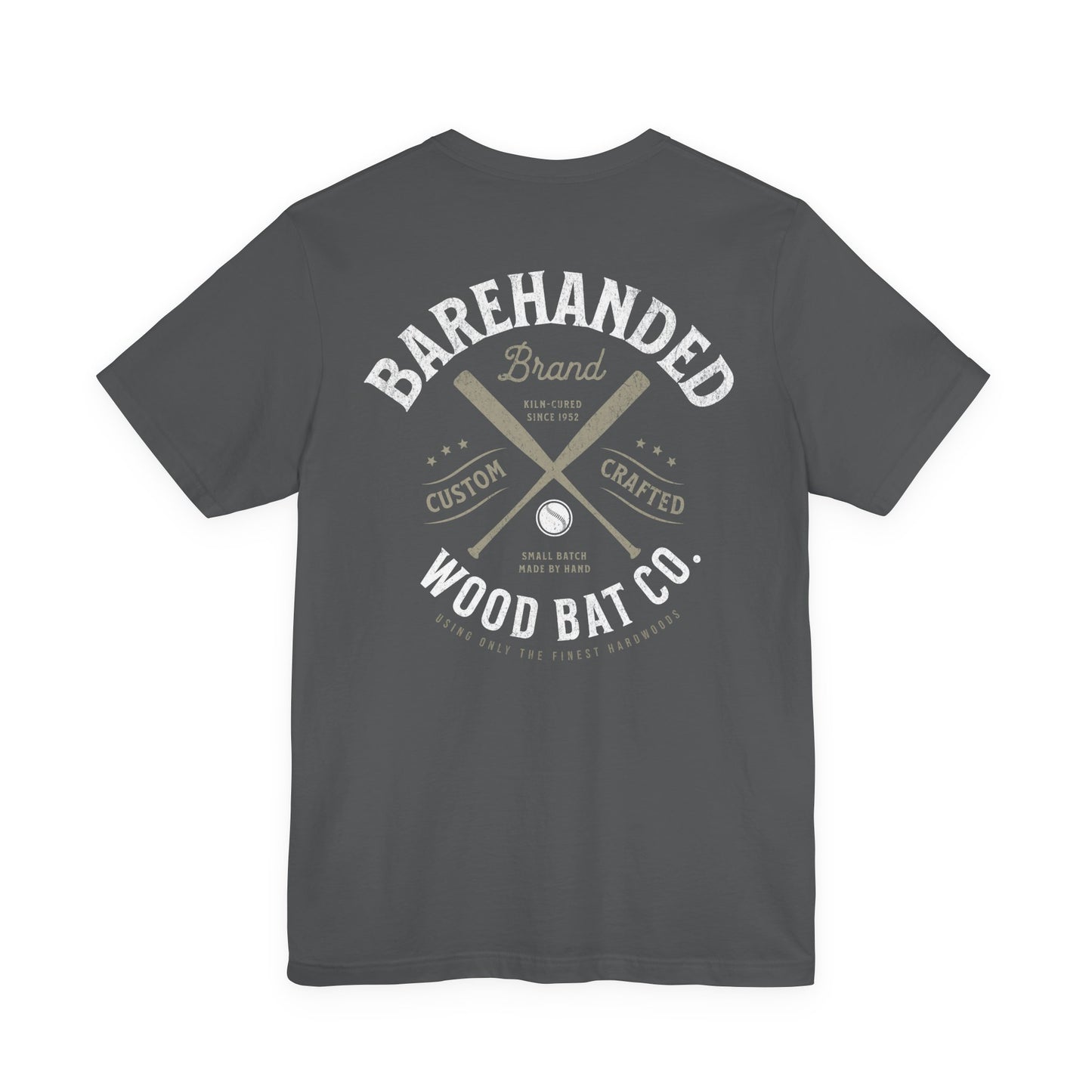 Barehanded Wood Bat Co. Baseball T-Shirt