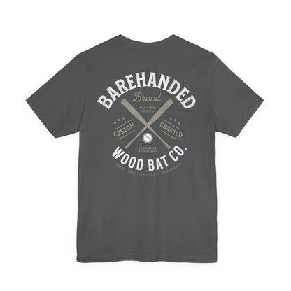 Barehanded Wood Bat Co. Baseball T-Shirt