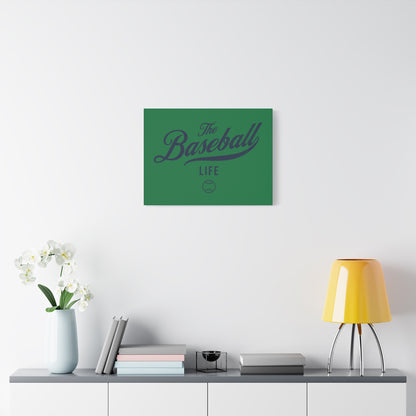 Wall Art Canvas_Green w Navy
