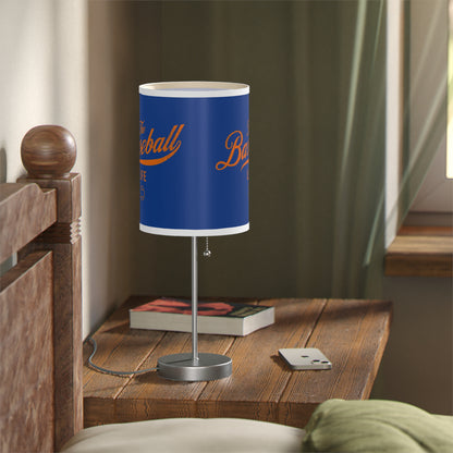 Table Lamp_Royal w Orange Print