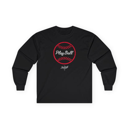 Play Ball Graphic Baseball Long-Sleeve T-Shirt