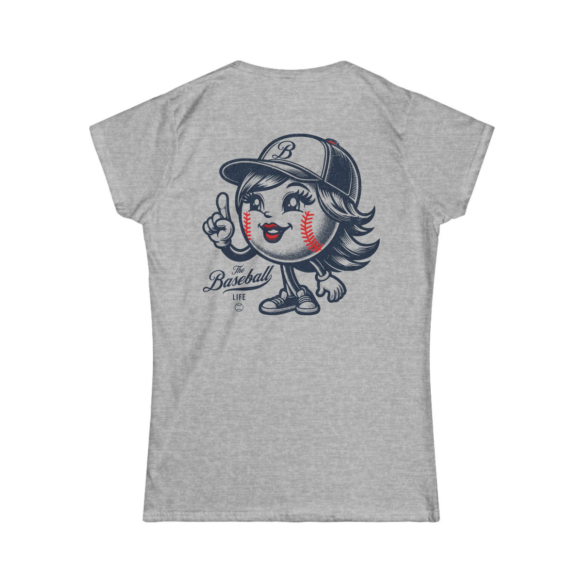 Miss Baseball Mascot Women's T-Shirt
