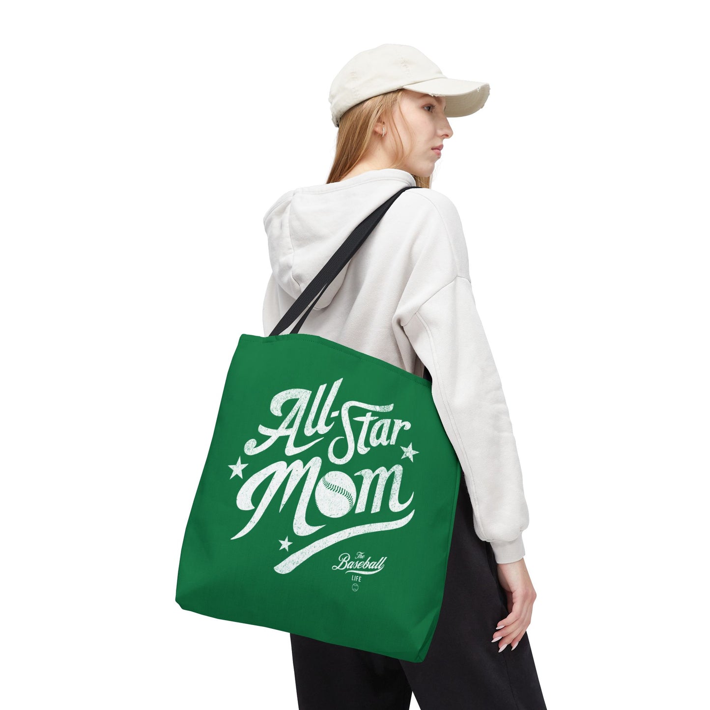 All-Star Mom Tote Bag_Green