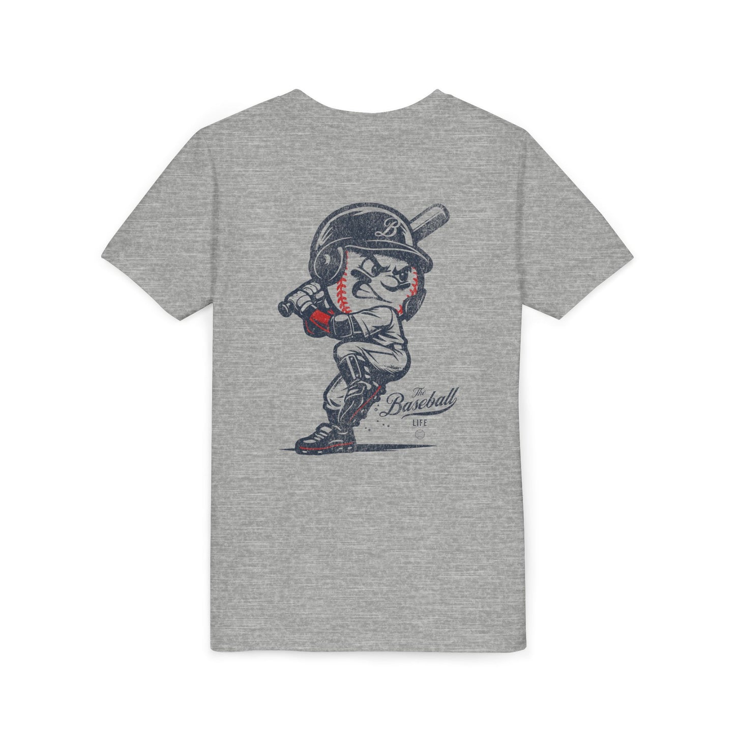 Youth Mr. Baseball Mascot Batting T-Shirt