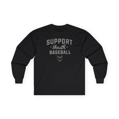 Support Youth Baseball Long-Sleeve T-Shirt