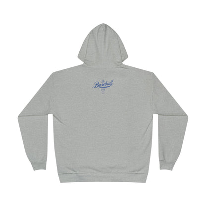 The Baseball Life Hoodie w/Grommets_Royal Blue Print