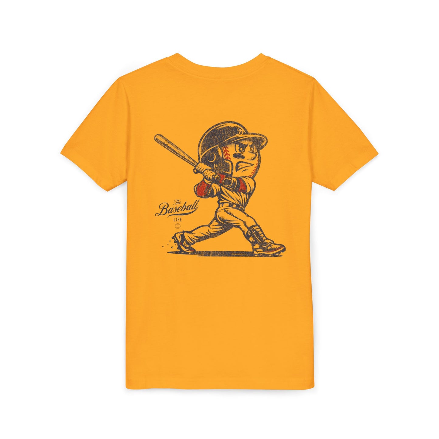Youth Mr. Baseball Mascot Home Run T-Shirt