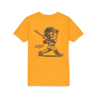 Youth Mr. Baseball Mascot Home Run T-Shirt