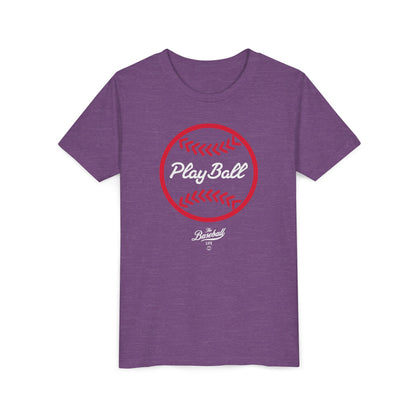 Youth Play Ball Graphic Baseball T-Shirt