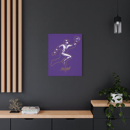 Player Icon Wall Art Canvas_Purple