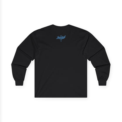 The Baseball Life Long Sleeve T-Shirt_Carolina Blue Print