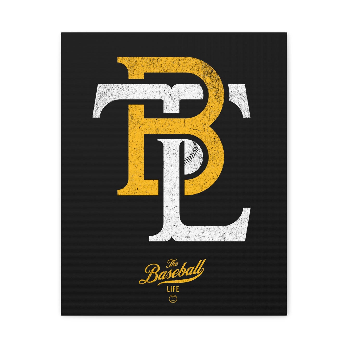 TBL Insignia Wall Art Canvas_Black