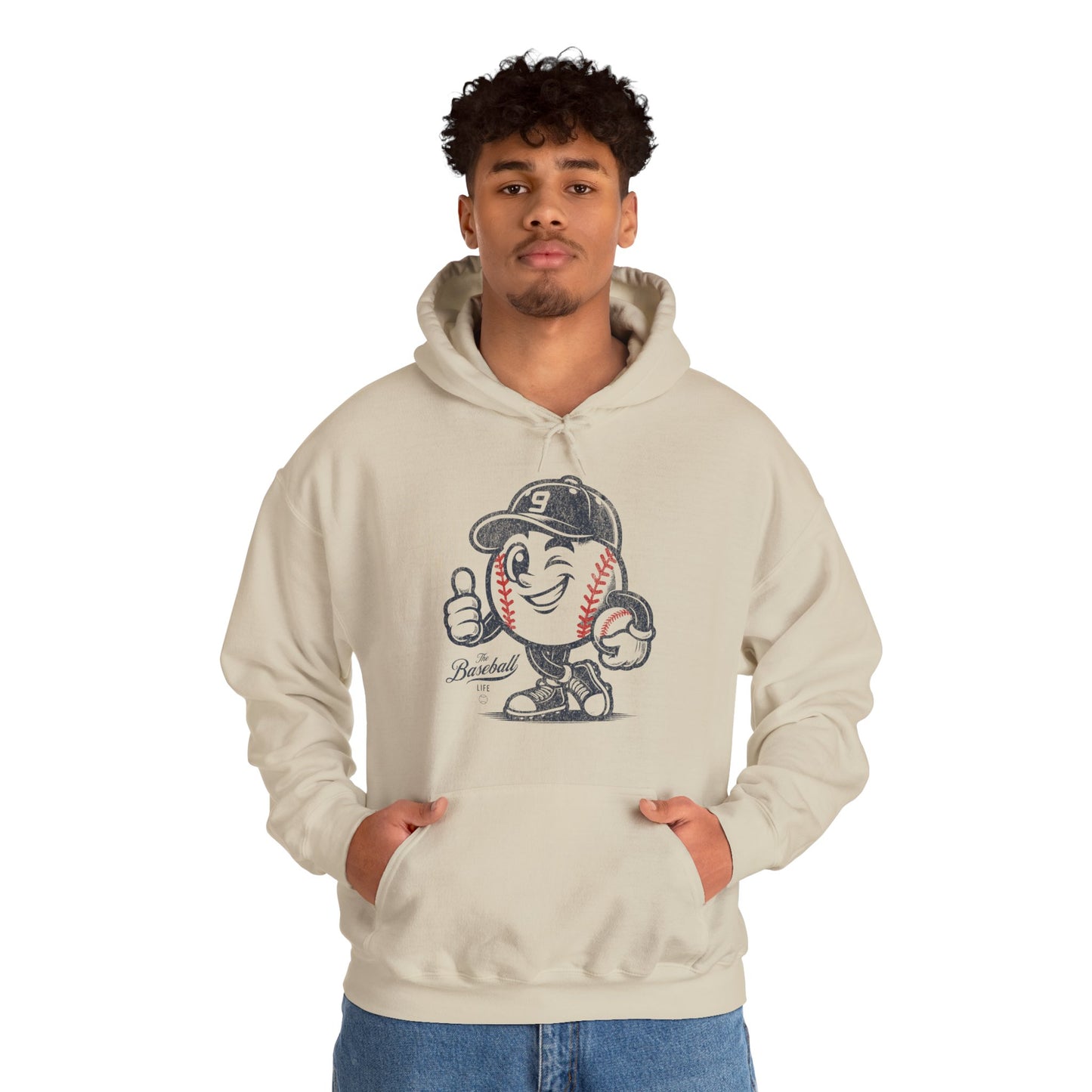 Mr. Baseball Life Mascot Hoodie