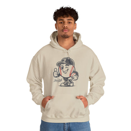 Mr. Baseball Life Mascot Hoodie