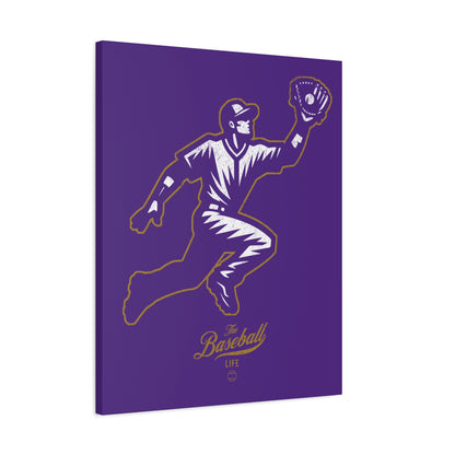 Player Icon Wall Art Canvas_Purple