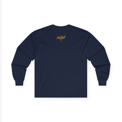 The Baseball Life Long Sleeve T-Shirt_Yellow Gold Print